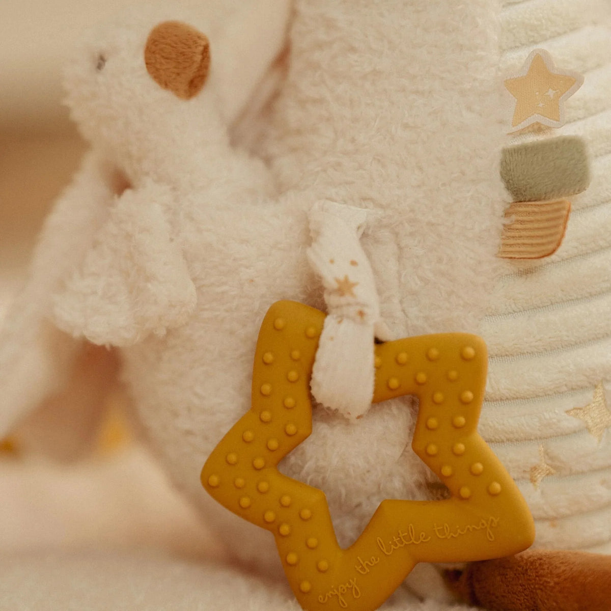 Little Dutch: Activiteitenknuffel Gans wit