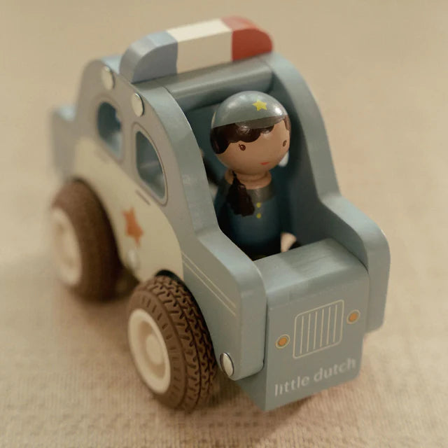 Little Dutch: houten politiewagen