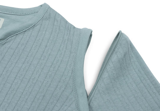 Jollein: Zomerslaapzak Met afritsbare mouw 90cm sea green