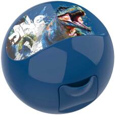 Lunch Buddies: appeldoos T-rex blauw