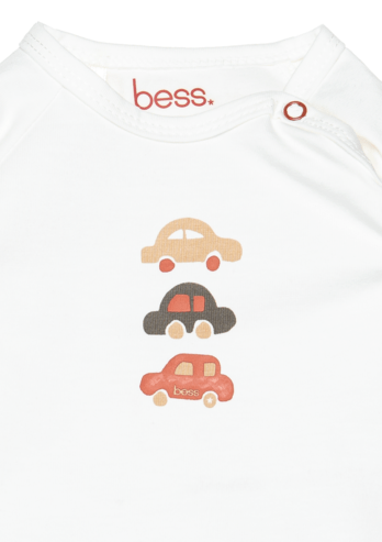 Bess: Shirt cars offwhite