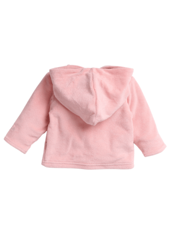 Bess:cardigan towelling coral