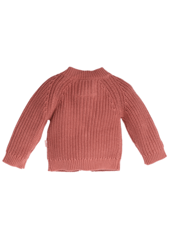 Bess:cardigan knit cedar wood
