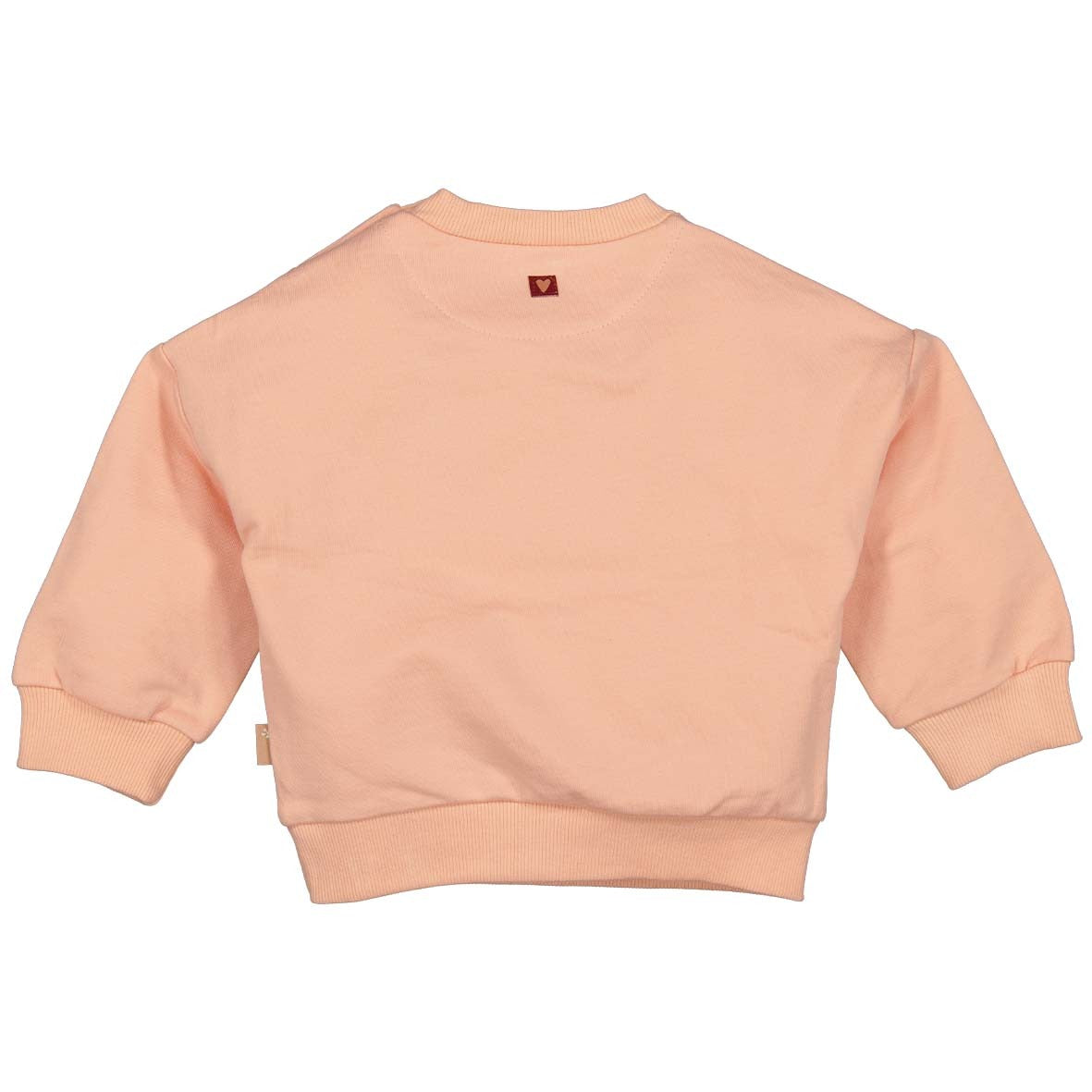 Bess: sweater haert powder pink