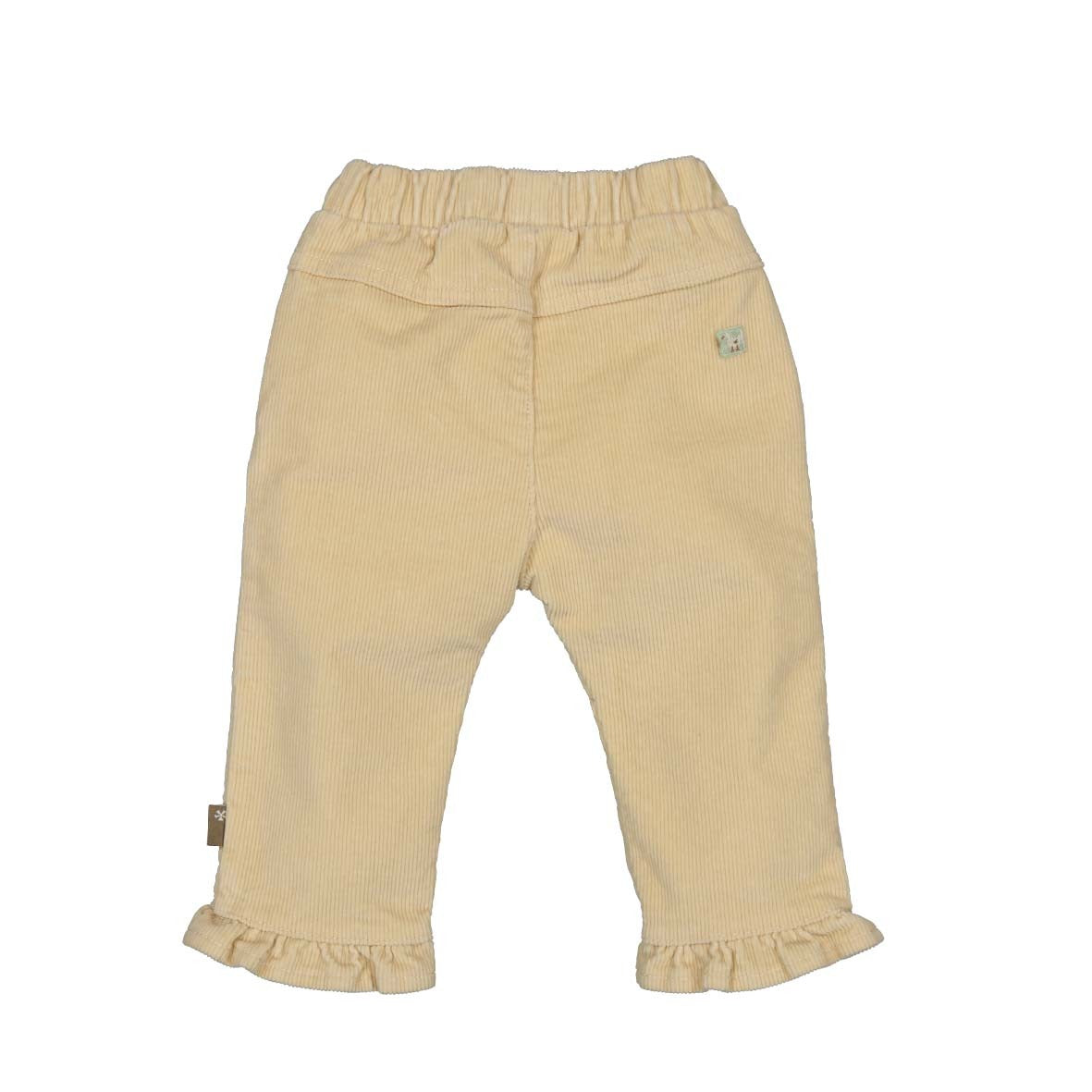 Bess:pants rib ruffle