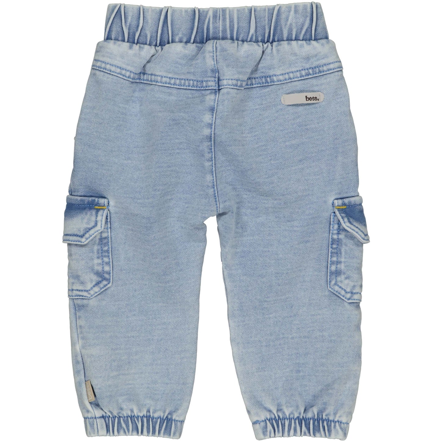 Bess: Pants jogdenim light wash