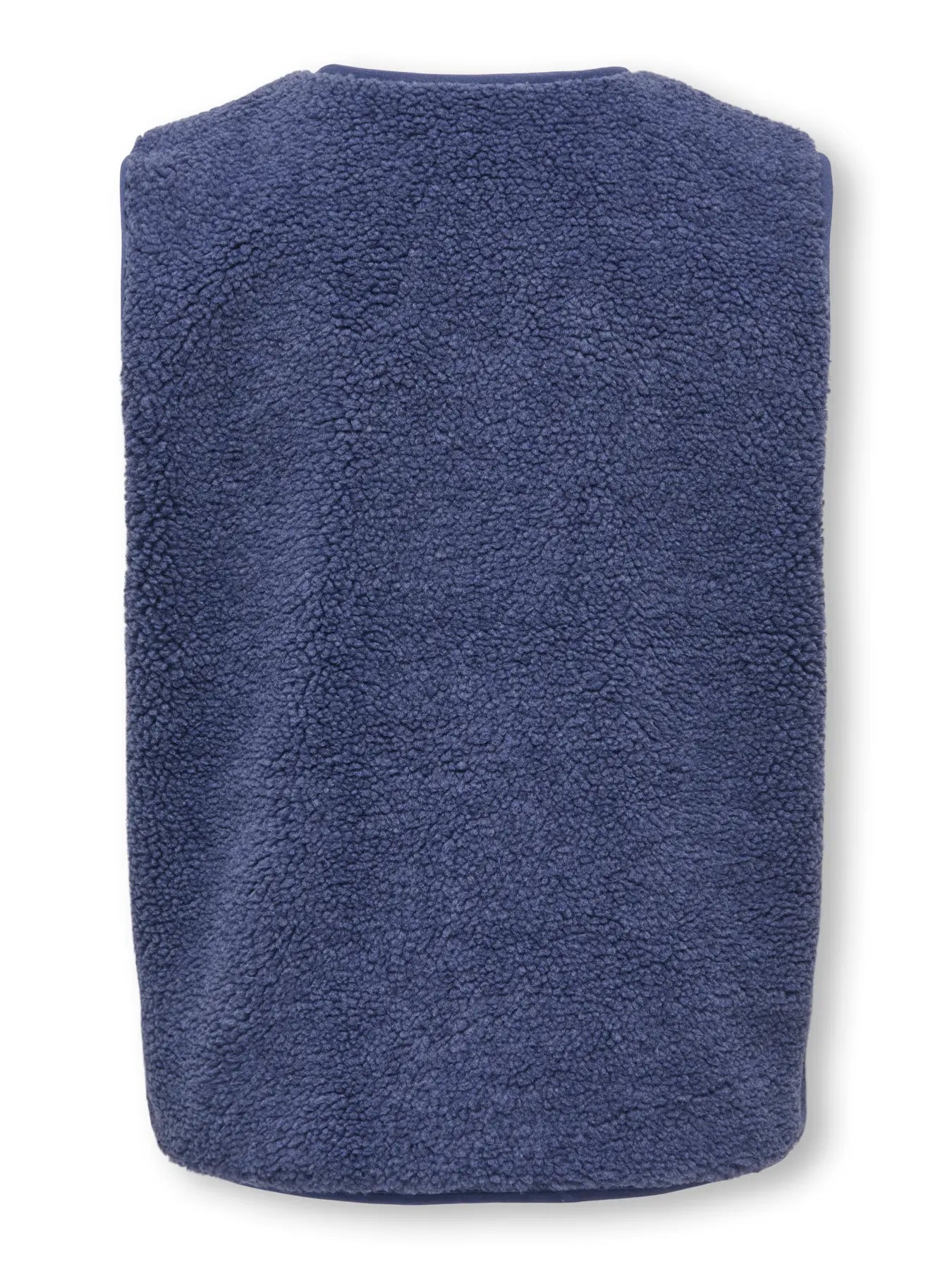 Kidsonly: Teddy vest zipper: blue indigo