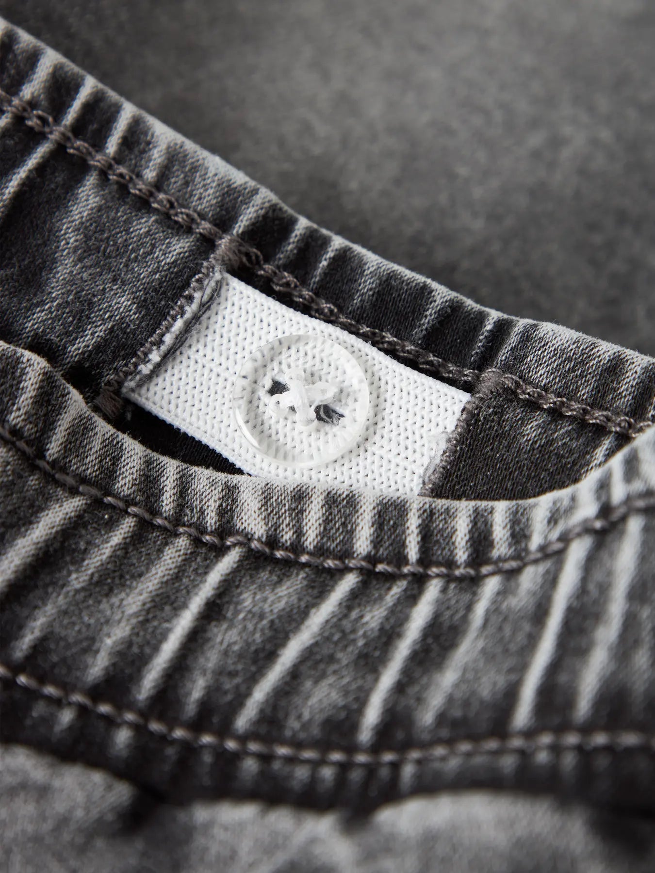 Name it: CASPER: soft jeans dark grey denim