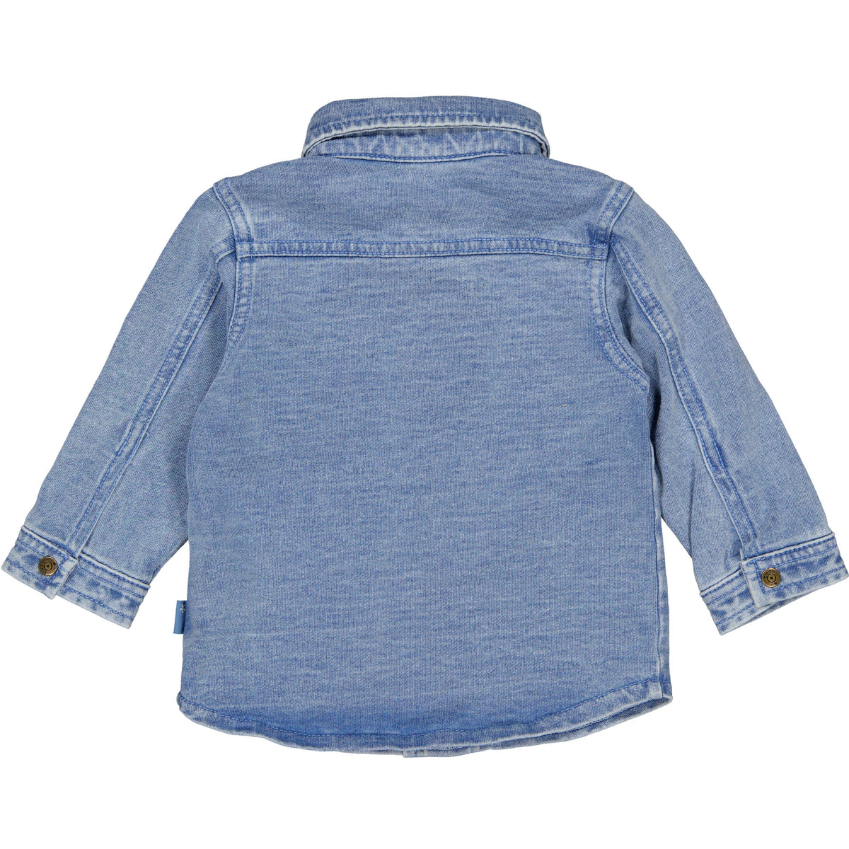 Bess: soft jeans hemd blue denim
