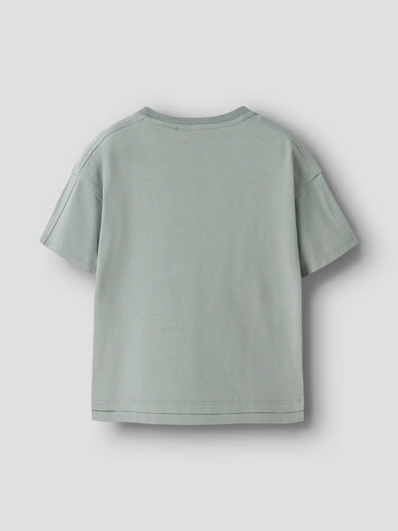 Name it: Shirt green "Let's play everyday"