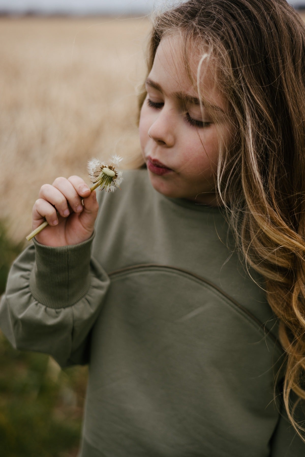 Levv: FANKA: sweater green olive