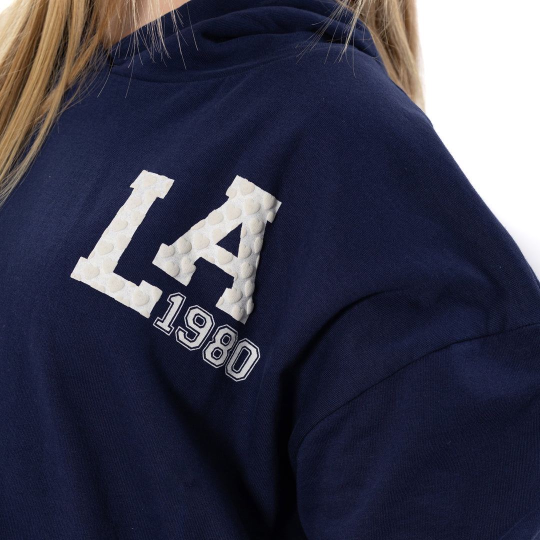 No way monday: hoodie loose fit with backprint