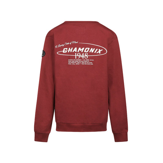 No way monday: sweater "Mont blanc" roest