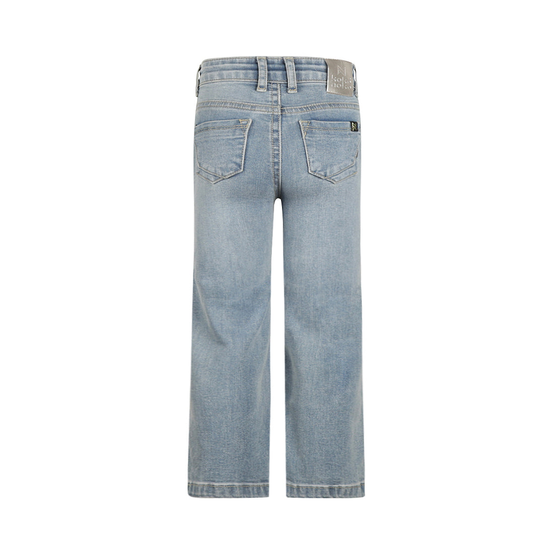 Koko Noko: wide jeans medium blue denim