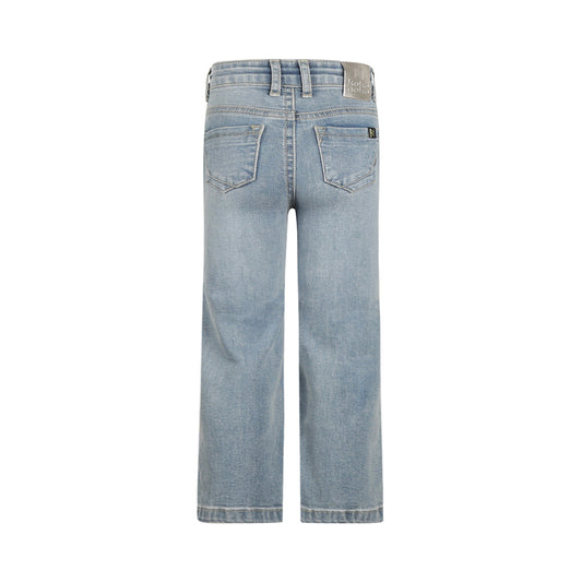 Koko Noko: wide jeans medium blue denim