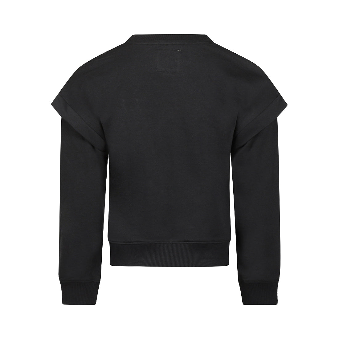 Koko Noko: sweater zwart met pailletten