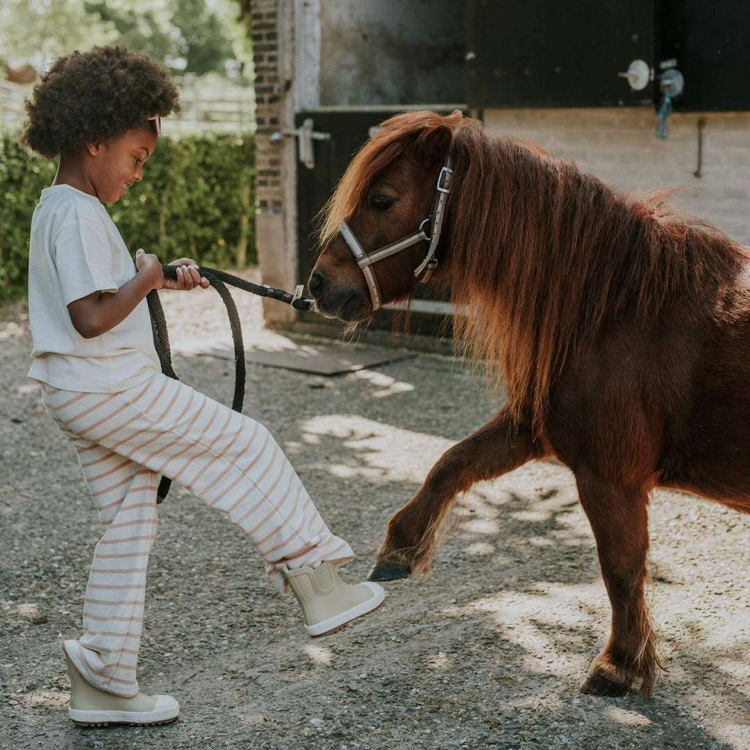 Koko Noko: pants stripes offwhite