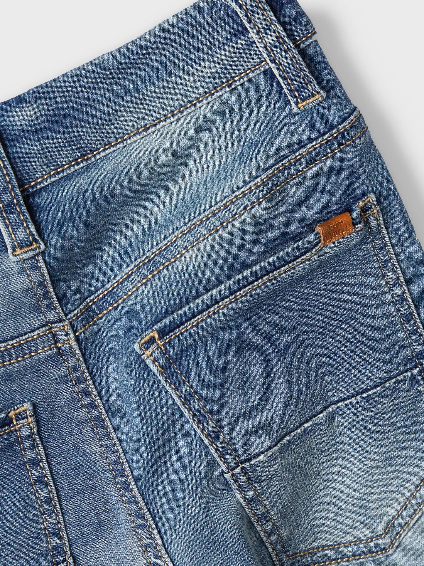 Name it:Leon jeans power stretch: denim blue