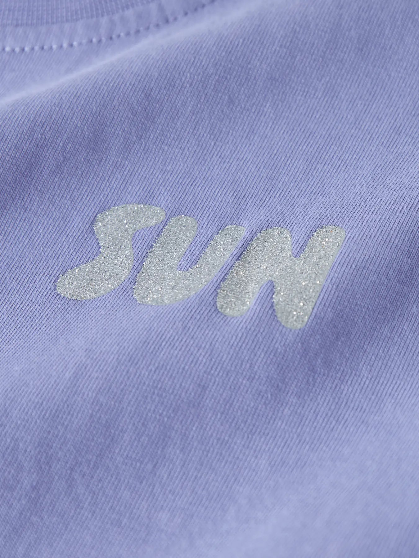Name it: t-shirt "Sun" purple