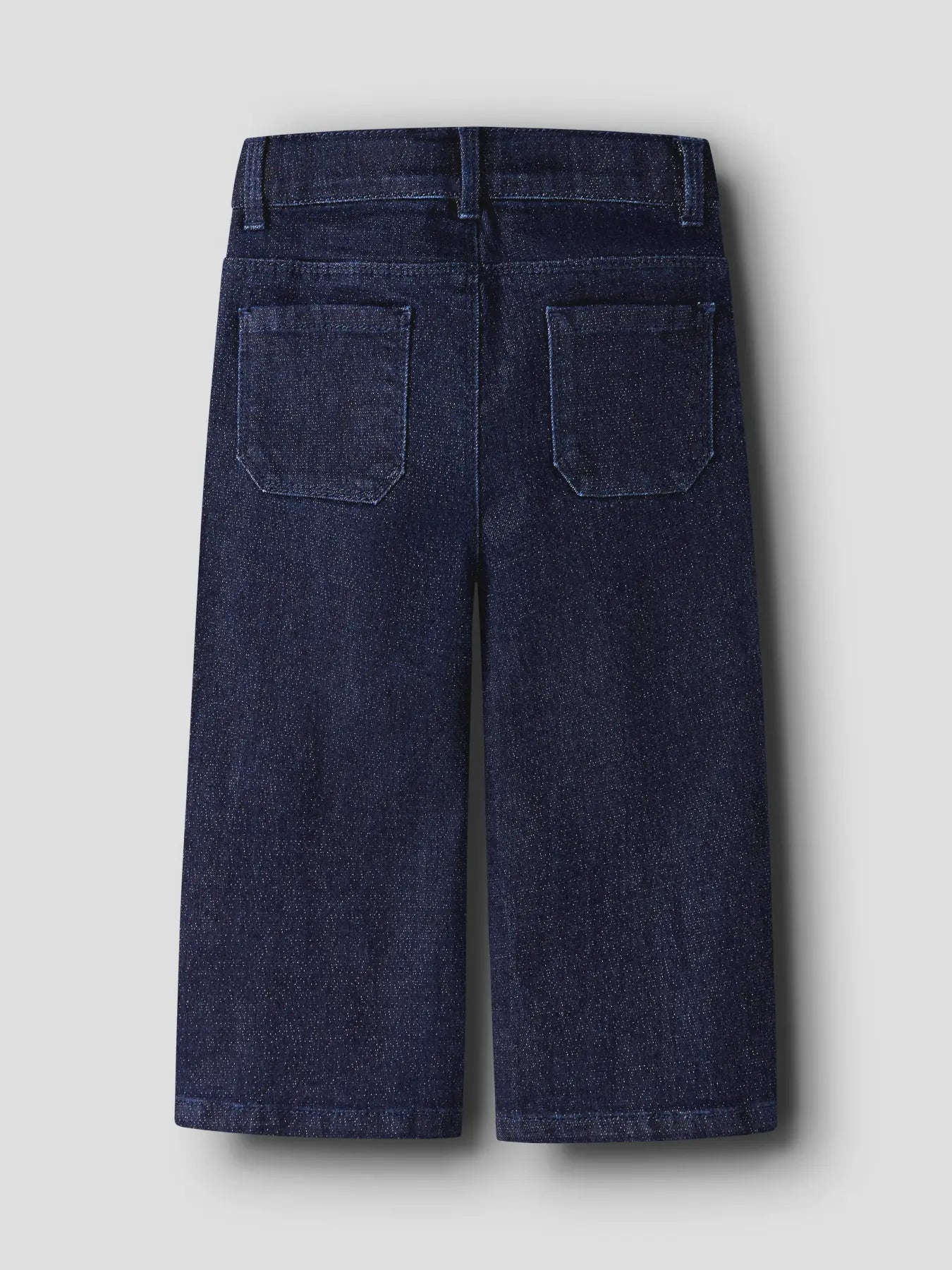 Name it: Wide glitter jeans