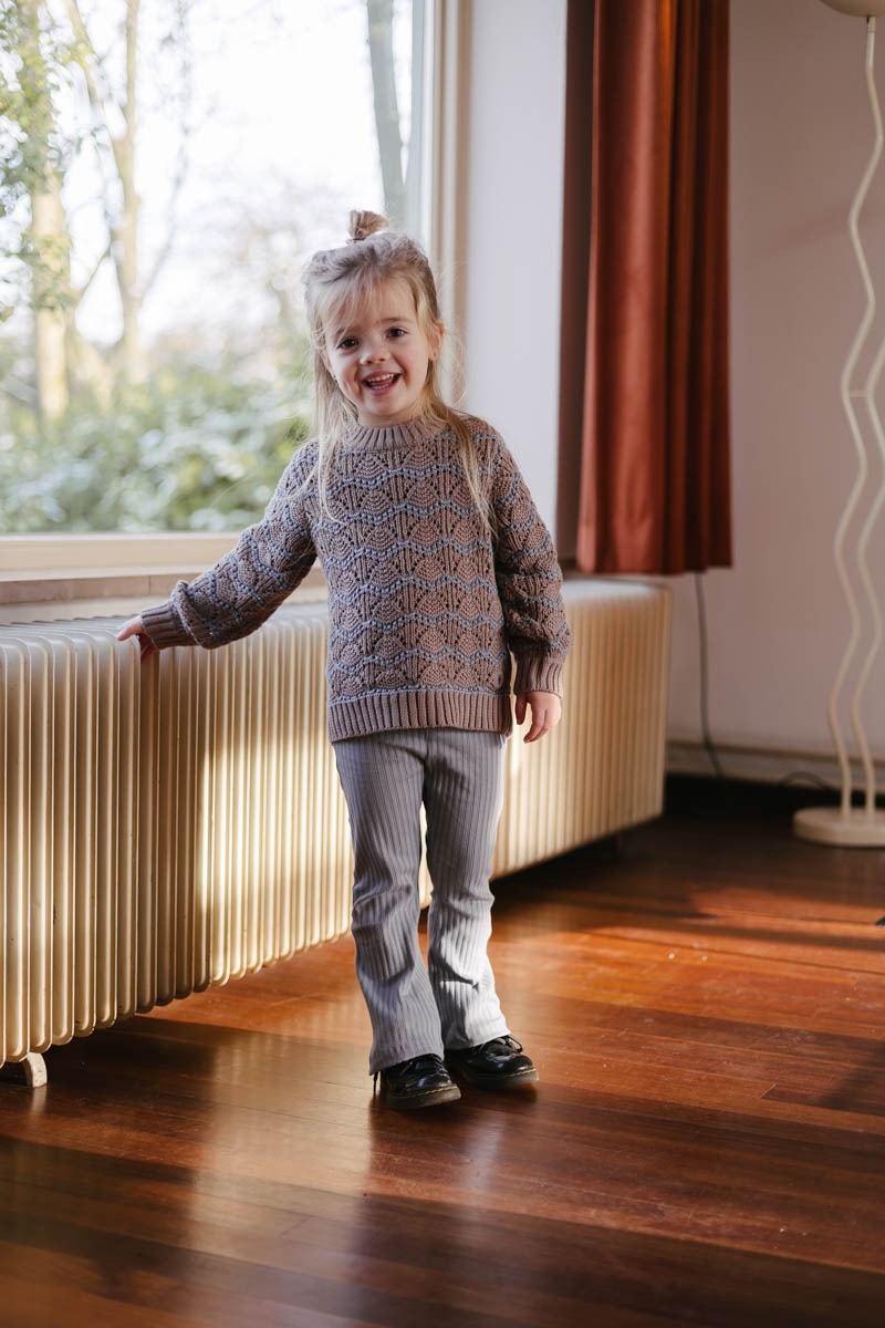 LEVV: POLLY:sweater dark taupe
