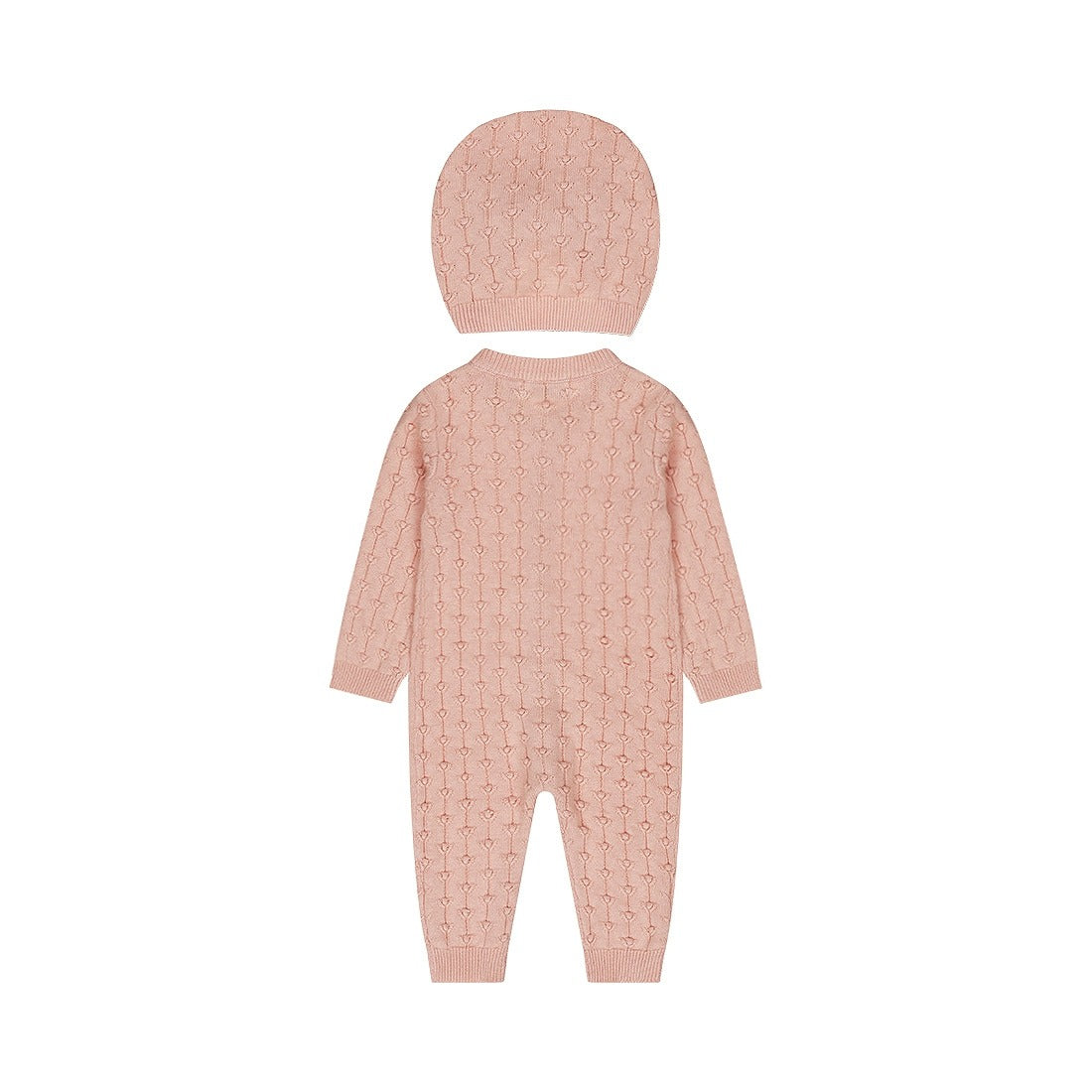 Dirkje: onsie knit blushed pink
