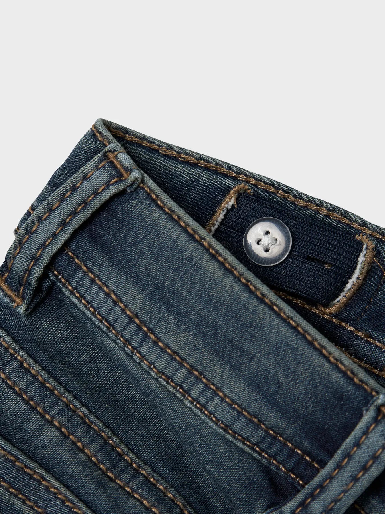 Name it: Noos collectie: Theo Slim jeans vintage dark blue denim