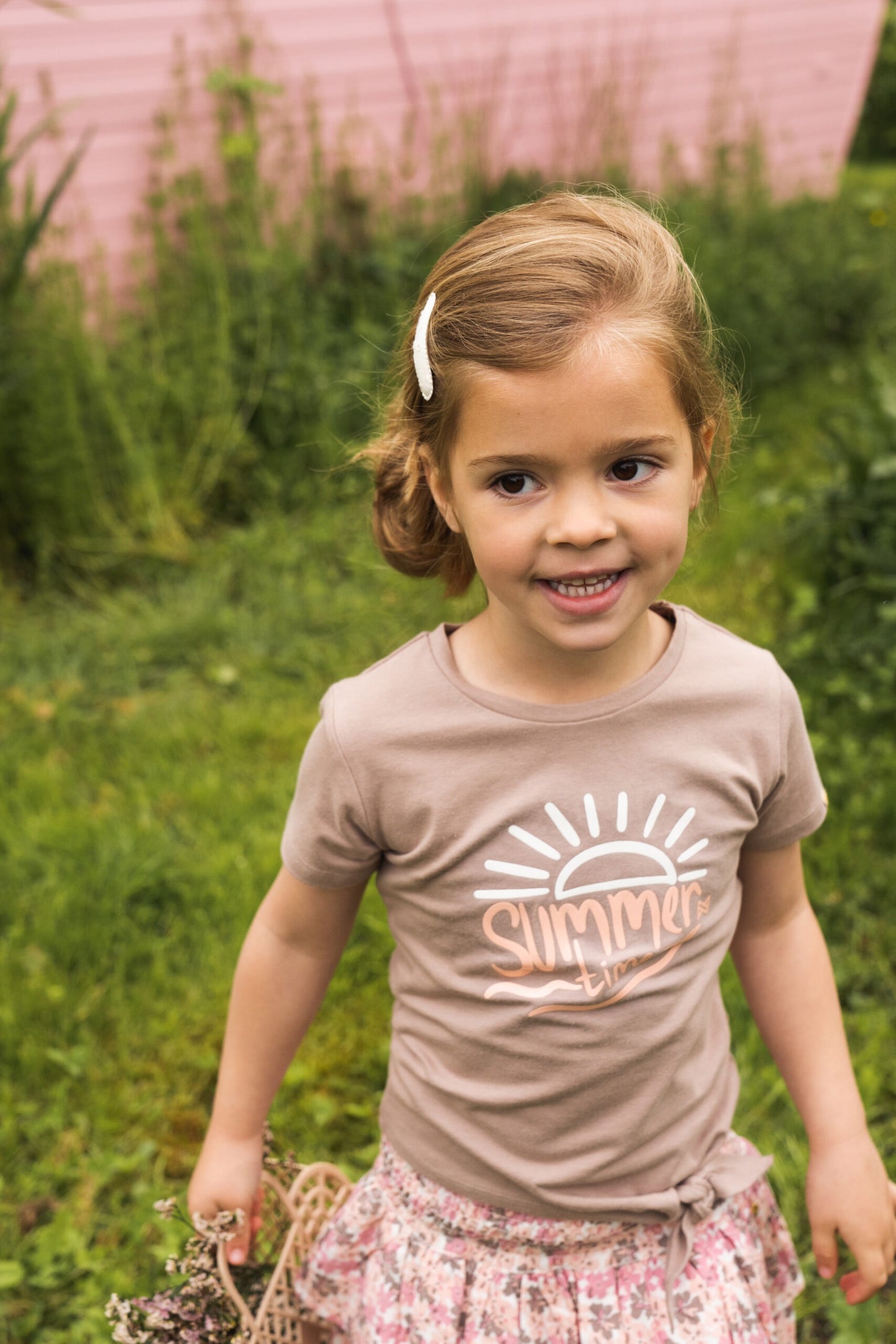 Koko Noko: shirt "Summer" Smokey Mauve