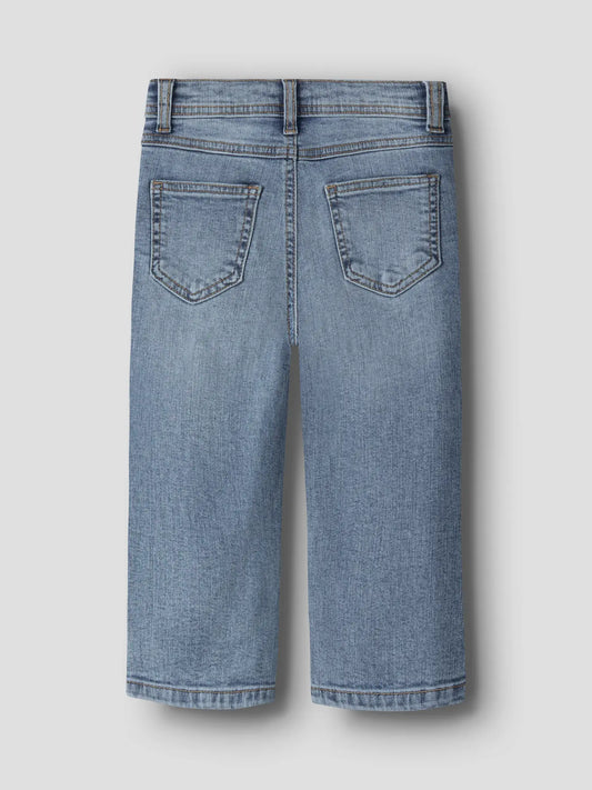 Name it: Straight jeans medium blue denim