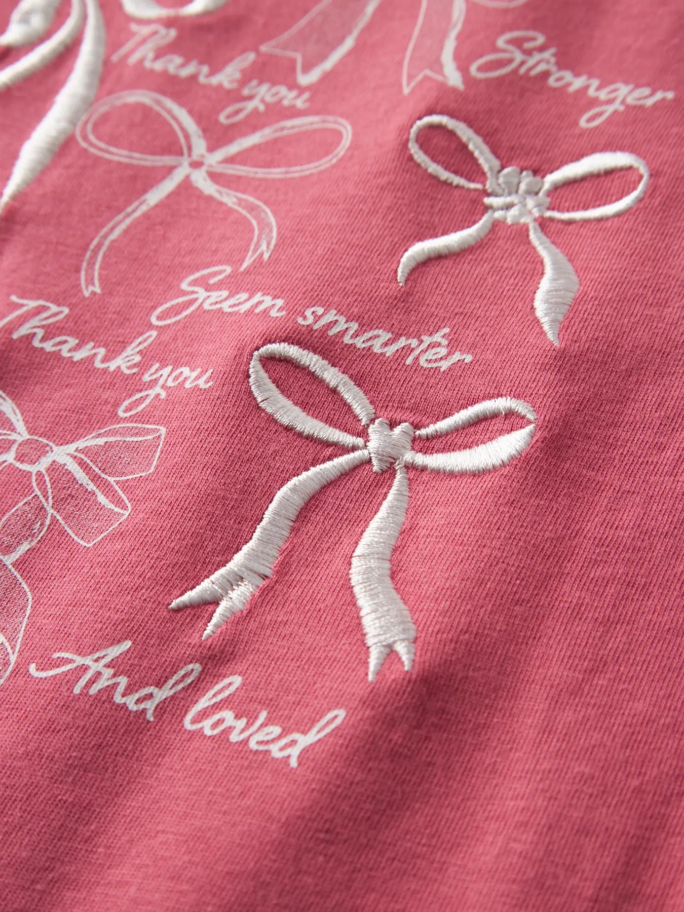 Name it: shirt loose fit rose: bow