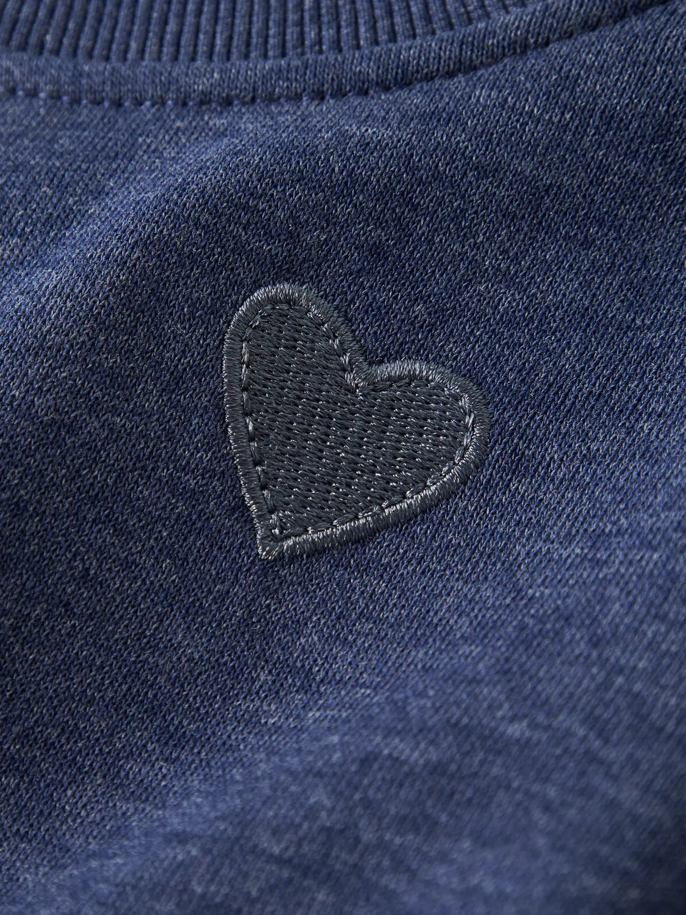 Name it: sweater hartje blauw