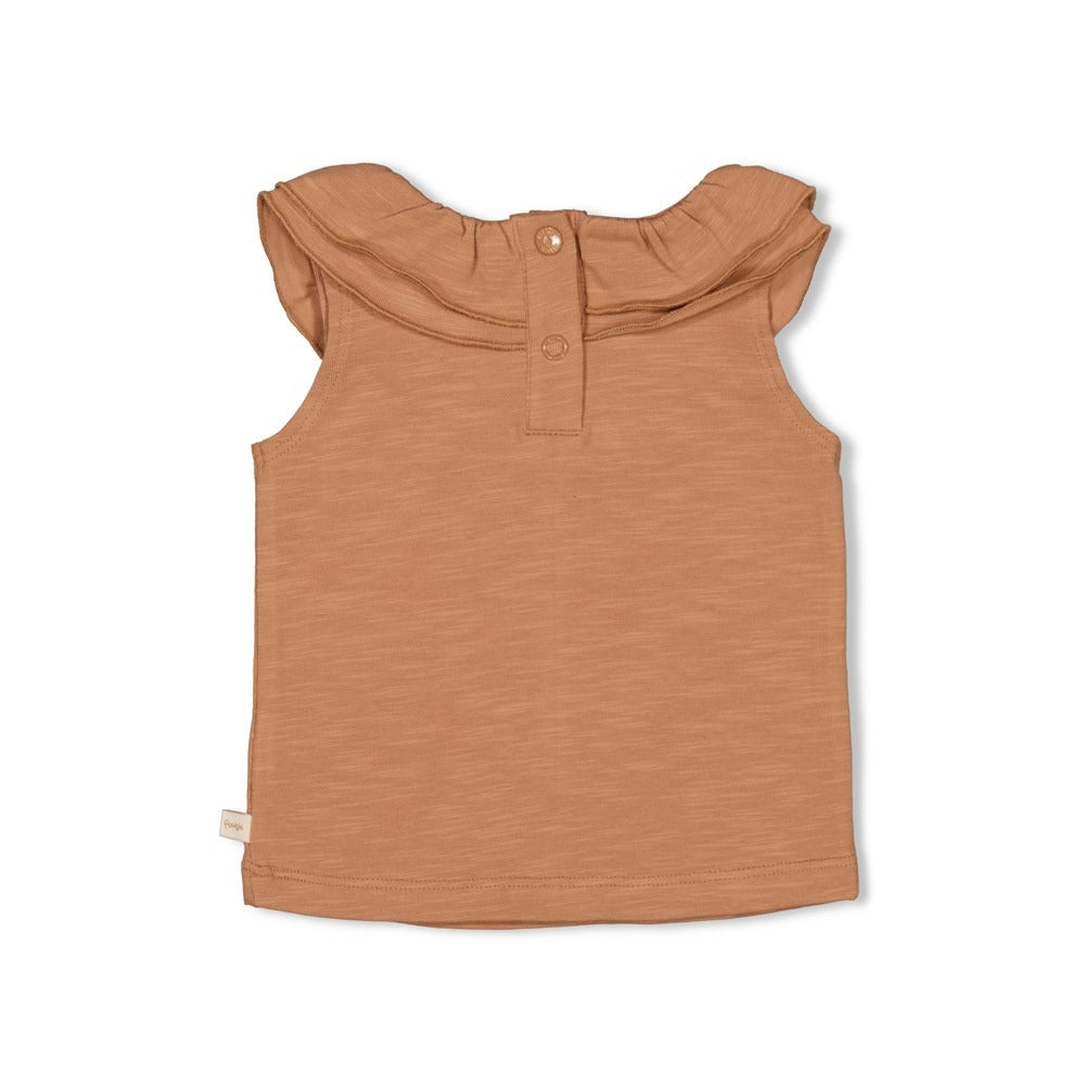 Feetje:Cutie fruity: singlet : hazelnut