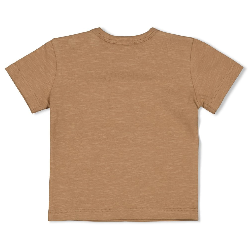 Feetje:Sssiesta:t-shirt camel "No time"