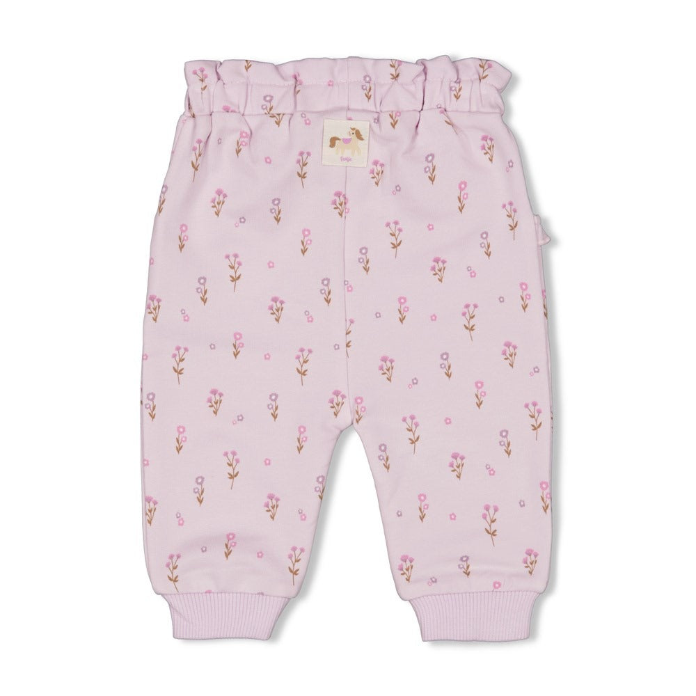 Feetje:Flower ranch:pants lilac flower