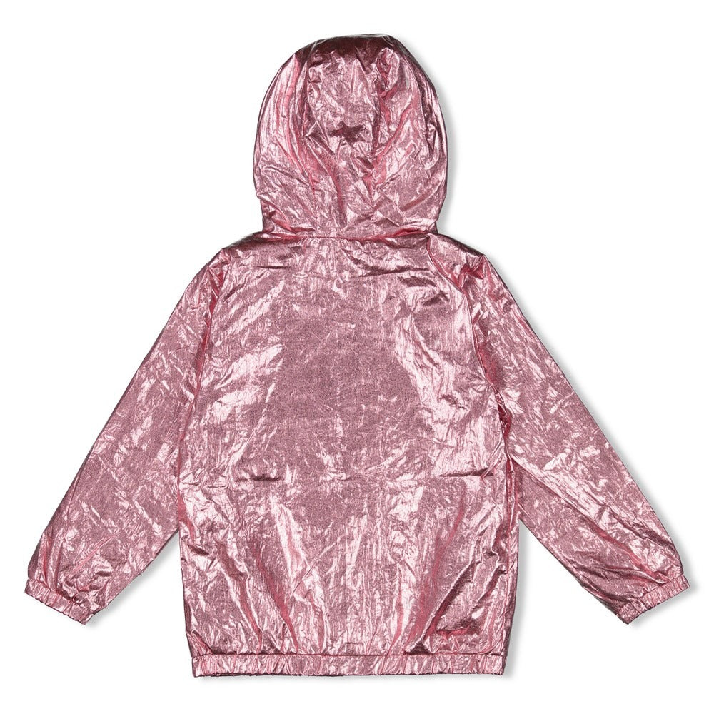Jubel:Rolling into spring: Jasje met capuchon roze