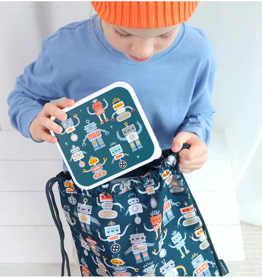 A Little Lovely Company: Lunch & snack box set: robots