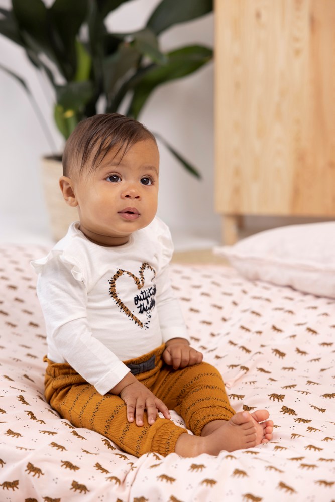 Feetje: Tiger love: broek camel