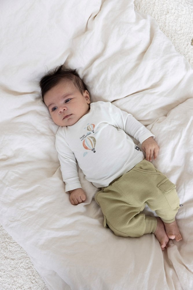 Feetje:Mini adventure: pants ribble green