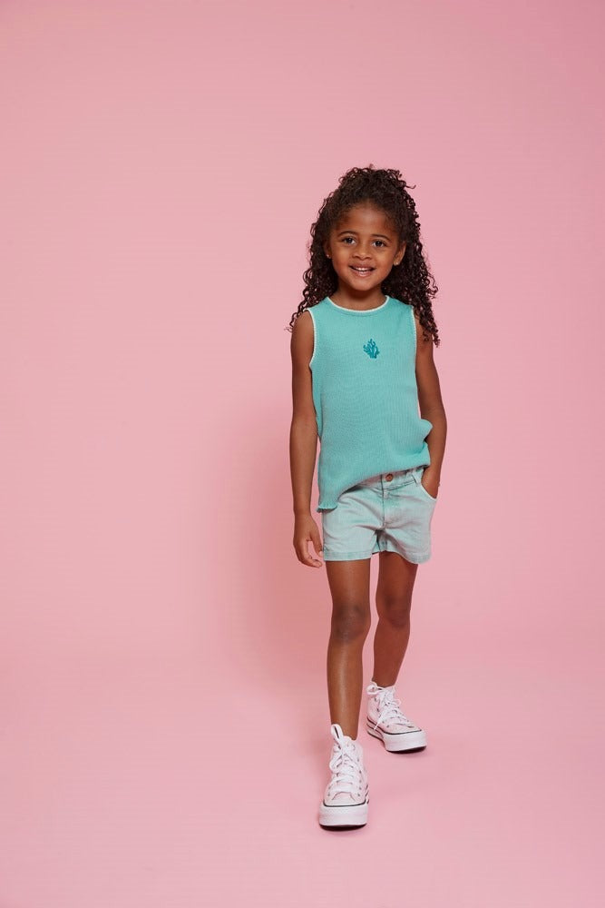 Jubel: Lazy Lagoon: jeans short mint