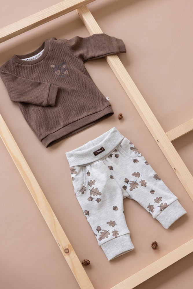 Feetje:Acorn:broek grijs melange