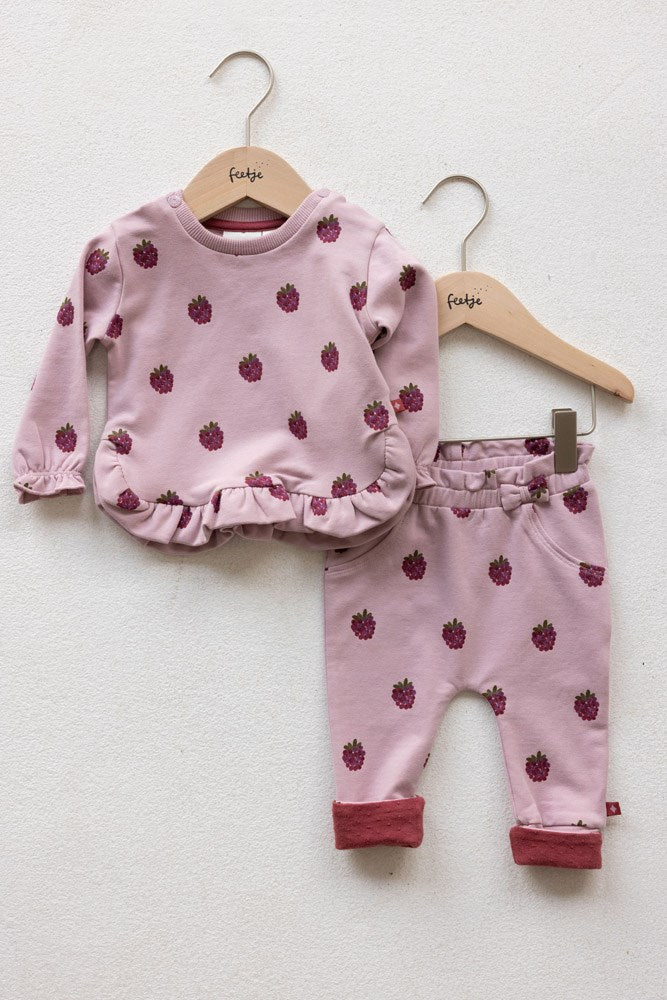 Feetje:You're so sweet:broek AOP Lila
