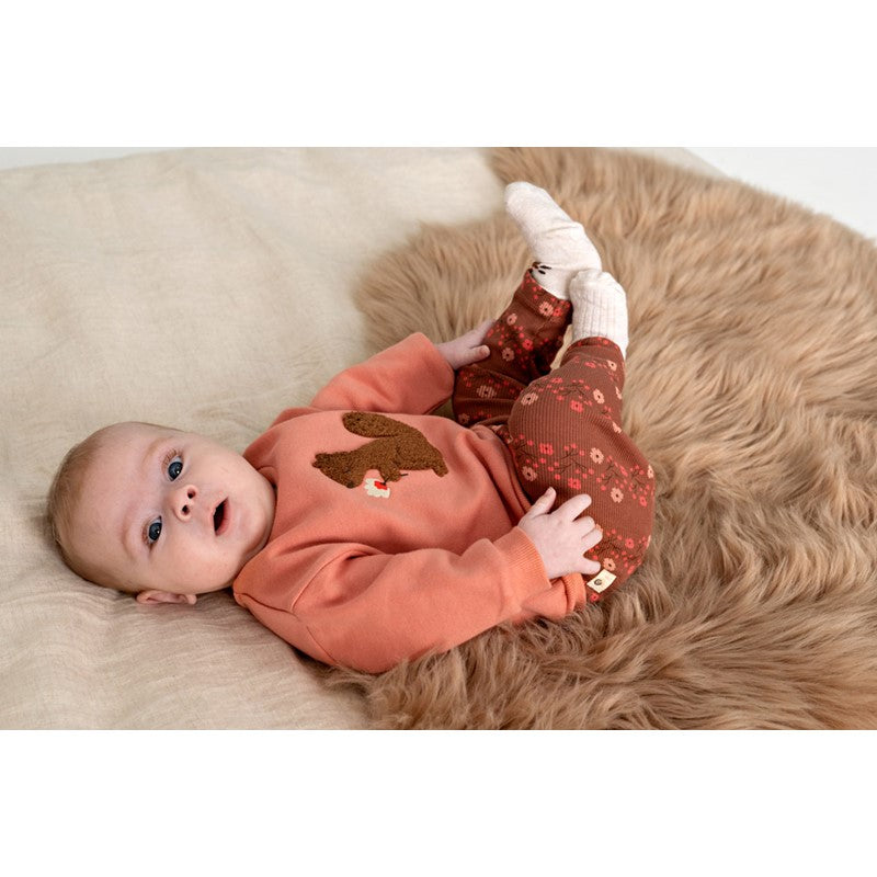 Feetje: Forest Garden: Legging rib bruin