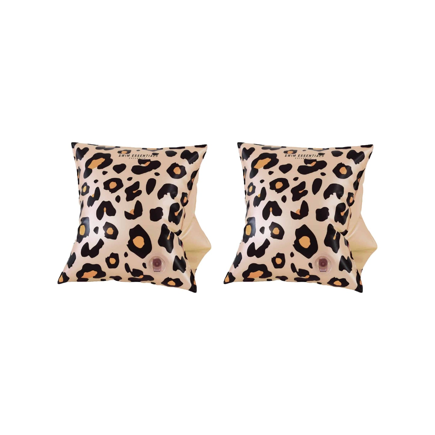 Swim Essentials:Beige Panter Zwembandjes 2-6 jaar