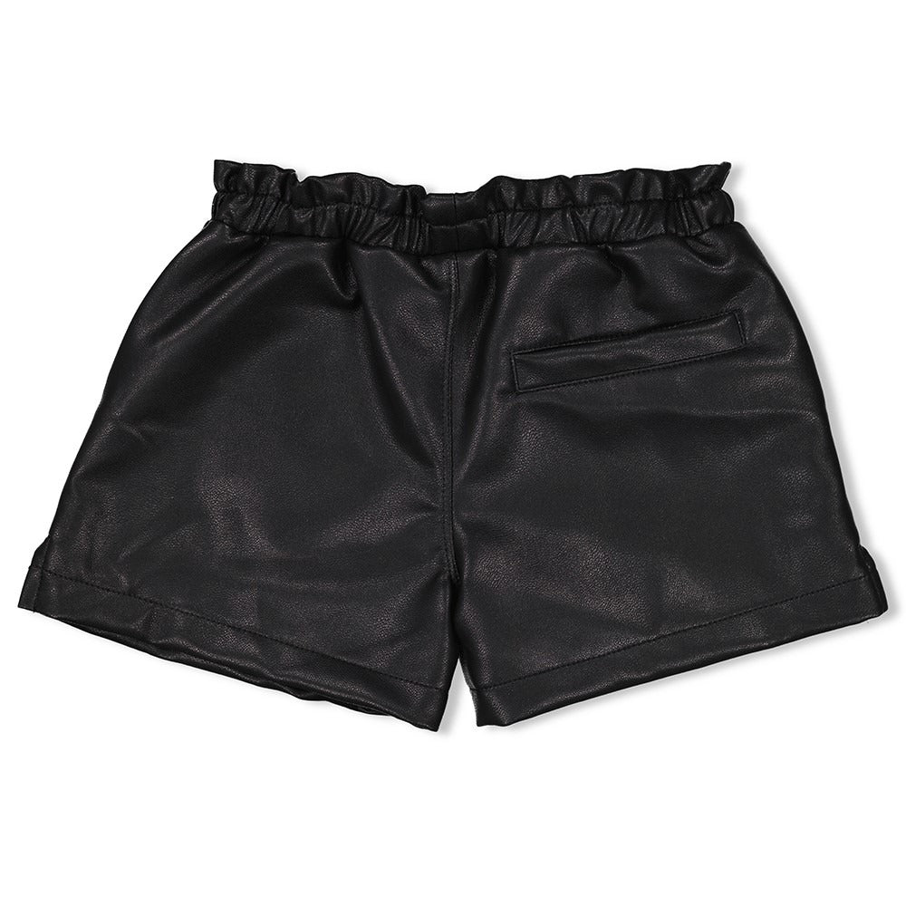 Jubel: Forest fancy: short lederlook black