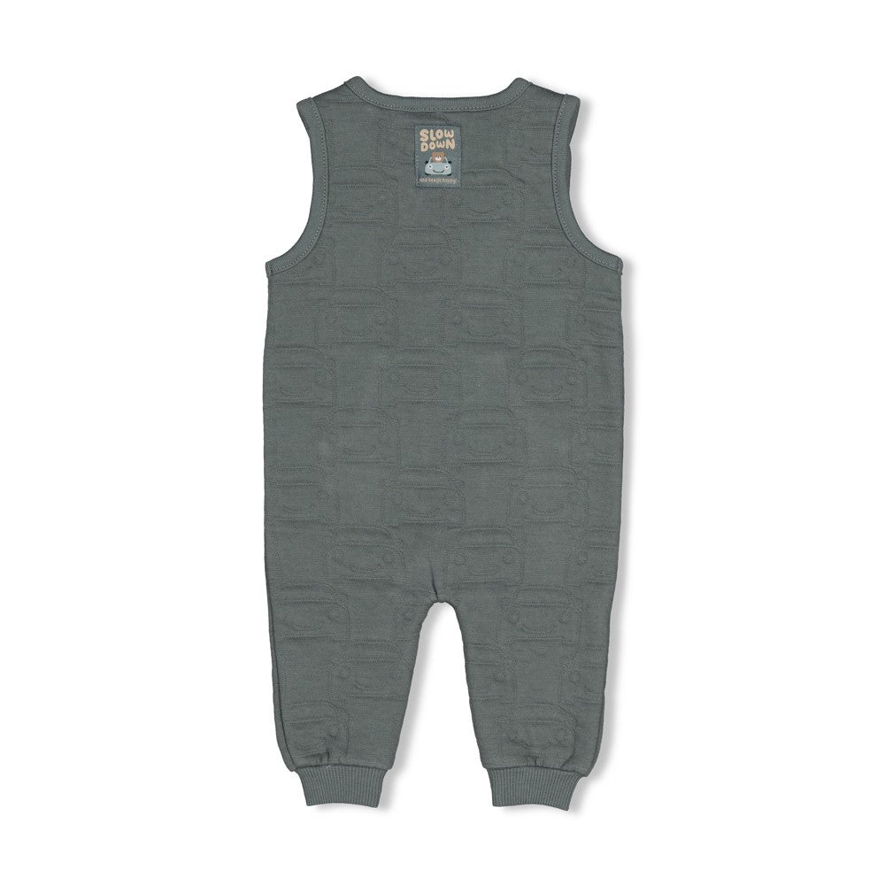 Feetje: Beep beep: tuinbroek sea green