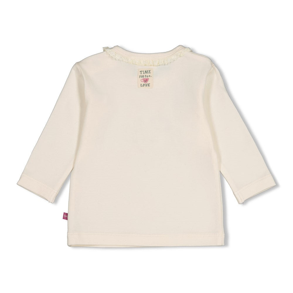 Feetje:Afternoon tea: longsleeve creme