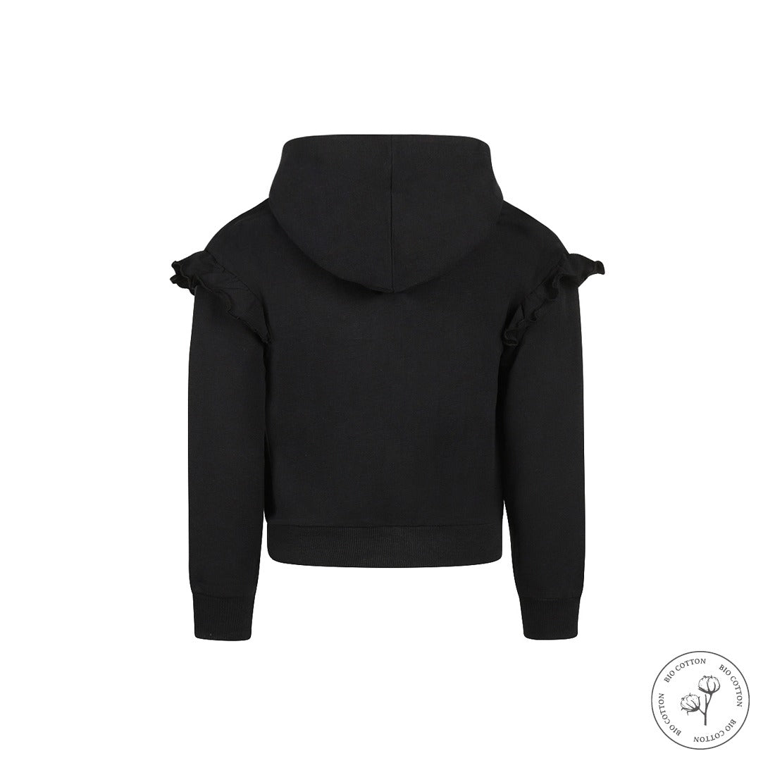 Koko Noko: Noos: cardigan with hood black