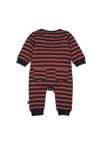 Bess: Suit striped "hot sauce"