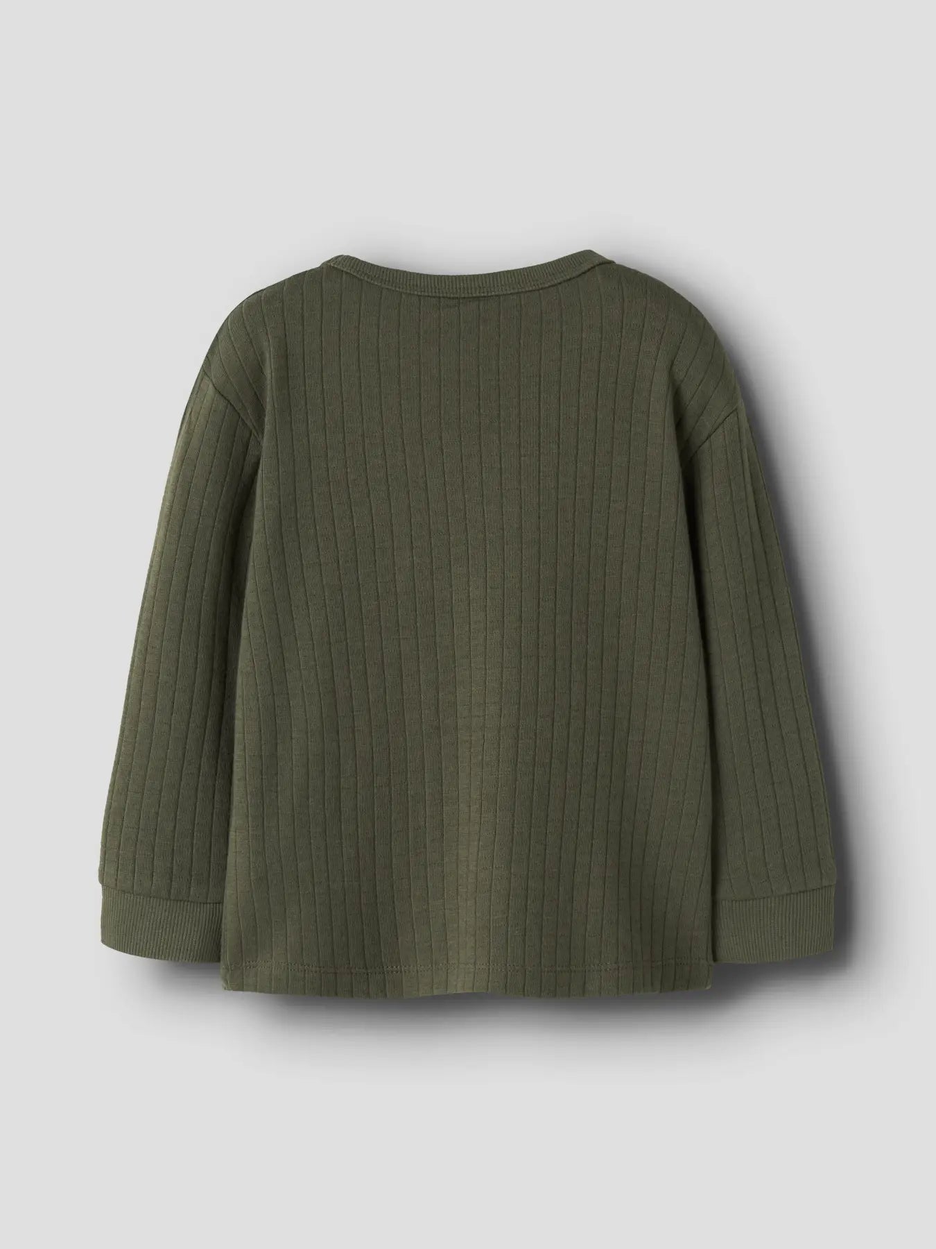 Name it: Longsleeve olive rib