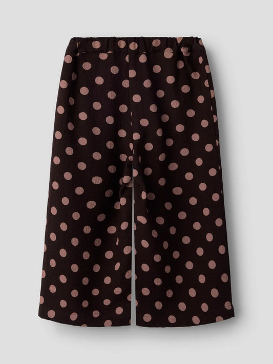 Name it: Wide pants chocolate